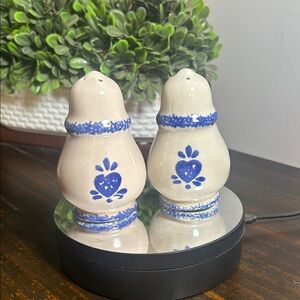 Hermitage Pottery - 1996 Limited Edition- Ceramic Salt and Pepper Shakers